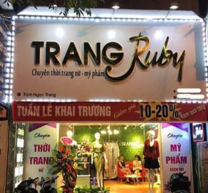 Thiết kế & lắp đặt bảng hiệu alu chữ nổi tận nơi tại Bình Thạnh