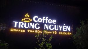 Làm bảng hiệu alu chữ nổi đẹp, giá rẻ tại Bình Thạnh – Uy tín