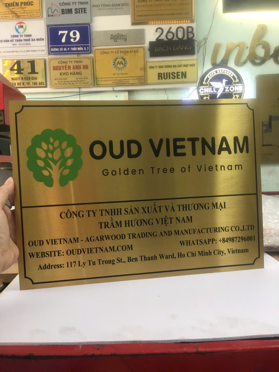 Bảng tên công ty Quận 2 lấy nhanh Bảng tên công ty Quận 2 thi công nhanh trong ngày